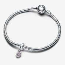 Cargar imagen en el visor de la galería, Charm Pendente Infinito Rosa
