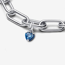 Load image into Gallery viewer, Charm Mini Pendente Blue Chakra Heart Pandora ME

