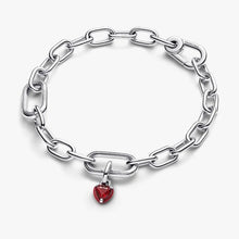 Load image into Gallery viewer, Charm Mini Pendente Red Chakra Heart Pandora ME
