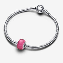 Cargar imagen en el visor de la galería, Charm Mini Vetro di Murano Rosa
