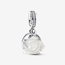 Load image into Gallery viewer, Charm Pendente Rosa Bianca
