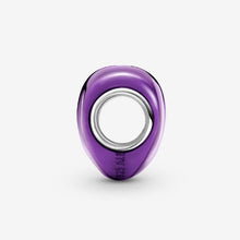 Carica l'immagine nel visualizzatore di Gallery, Charm Cuore Metallico Viola
