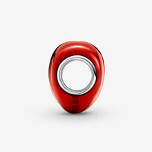 Cargar imagen en el visor de la galería, Charm Cuore Metallico Rosso
