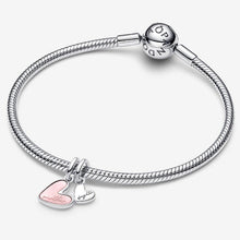 Load image into Gallery viewer, Charm Pendente Unione di Cuori Mamma e Figlia divisibile
