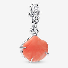Carica l'immagine nel visualizzatore di Gallery, Charm Pendente Doppio Conchiglia Color Corallo
