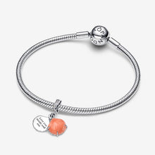 Carica l'immagine nel visualizzatore di Gallery, Charm Pendente Doppio Conchiglia Color Corallo
