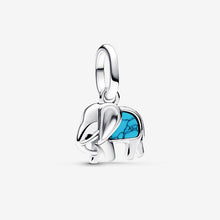 Cargar imagen en el visor de la galería, Charm Mini Pendente Elefante Turchese Pandora ME
