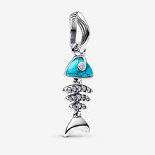 Cargar imagen en el visor de la galería, Charm Pendente Lisca Di Pesce Turchese
