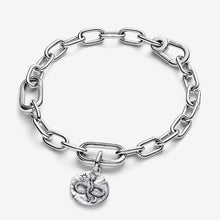 Carica l'immagine nel visualizzatore di Gallery, Charm Medallion Serpente "Memento Vivere"
