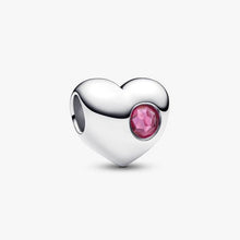 Cargar imagen en el visor de la galería, Cuore con Pietra Rosa Scuro Ottobre da incidere
