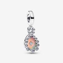 Cargar imagen en el visor de la galería, Charm Pendente Doppio Infinito Opalescente
