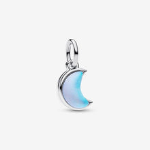Load image into Gallery viewer, Charm Pendente Doppio Luna Crescente "I Would Give you the Moon"
