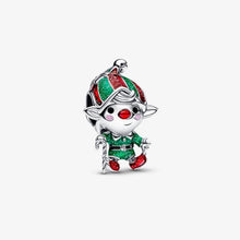 Cargar imagen en el visor de la galería, Charm Elfo di Babbo Natale
