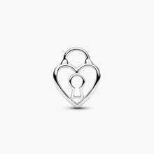 Load image into Gallery viewer, Charm Openwork Lucchetto Cuore
