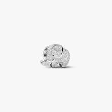 Carica l'immagine nel visualizzatore di Gallery, Mini Charm Elefante effetto diamantato
