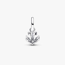 Load image into Gallery viewer, Charm Mini Pendente Ancora Blu Pandora ME
