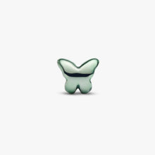 Load image into Gallery viewer, Mini Charm Farfalla effetto metallico verde
