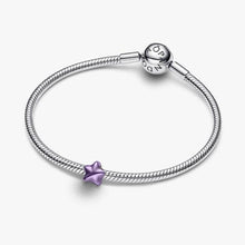 Load image into Gallery viewer, Mini Charm Stella effetto metallico viola
