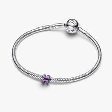 Load image into Gallery viewer, Mini Charm Puzzle effetto metallico viola
