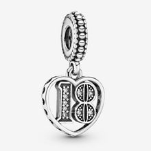 Load image into Gallery viewer, Charm pendente 18° compleanno
