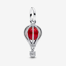 Cargar imagen en el visor de la galería, Charm Pendente Mongolfiera Rossa
