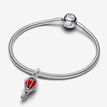 Cargar imagen en el visor de la galería, Charm Pendente Mongolfiera Rossa
