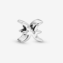 Cargar imagen en el visor de la galería, Charm dello zodiaco Pesci

