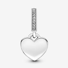 Carica l'immagine nel visualizzatore di Gallery, Charm Cuore Pendente da Incidere
