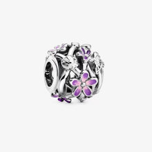 Cargar imagen en el visor de la galería, Charm Margherita viola con lavorazione openwork
