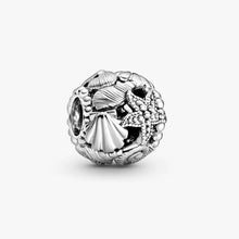 Cargar imagen en el visor de la galería, Charm openwork Cuori, stelle marine e conchiglie
