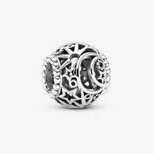 Load image into Gallery viewer, Charm openwork Sole, stelle e luna
