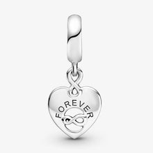 Cargar imagen en el visor de la galería, Charm pendente a cuore Amiche per sempre
