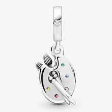 Cargar imagen en el visor de la galería, Charm pendente Tavolozza dell’artista
