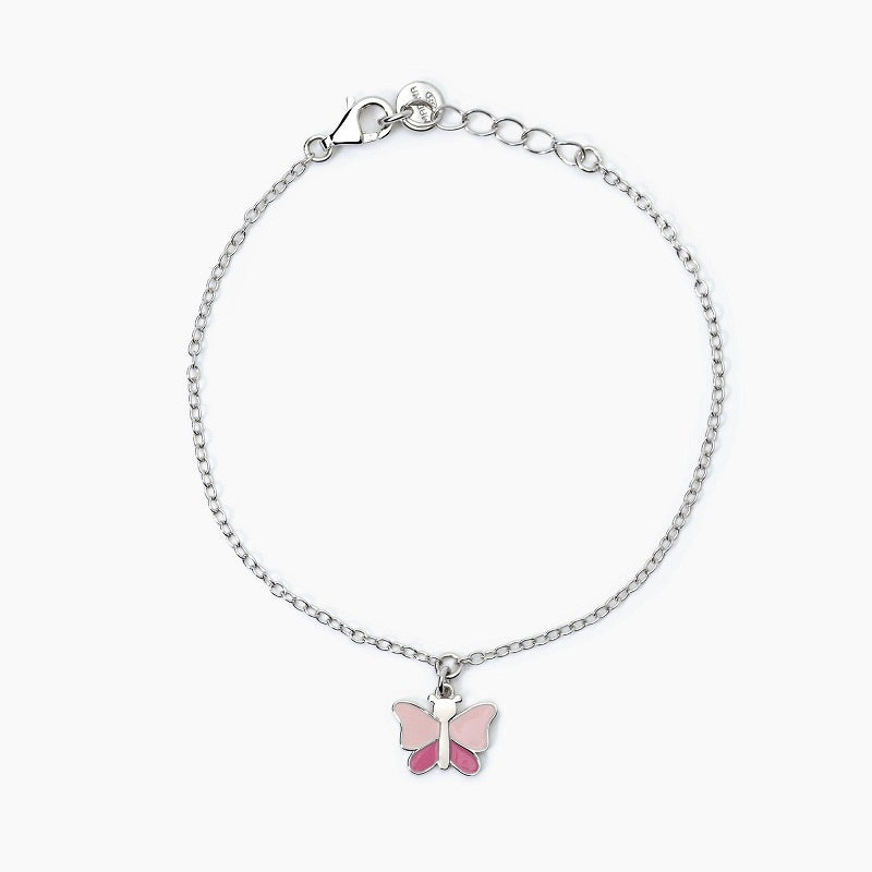 Bracciale bimba in argento con farfalla BUTTERFLY Mabina 533798