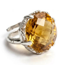 Cargar imagen en el visor de la galería, Anello da donna in Bronzo 925 e quarzo Labriò 802
