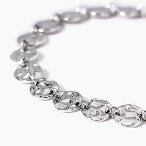 Bracciale da donna con tondi effetto martellato Kidult 831006