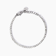 Carica l&#39;immagine nel visualizzatore di Gallery, Bracciale da donna in acciaio tennis con cristalli Kidult 831014
