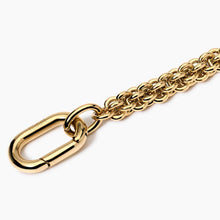Carica l&#39;immagine nel visualizzatore di Gallery, Bracciale da donna  in acciaio dorato con catena Kidult 831031
