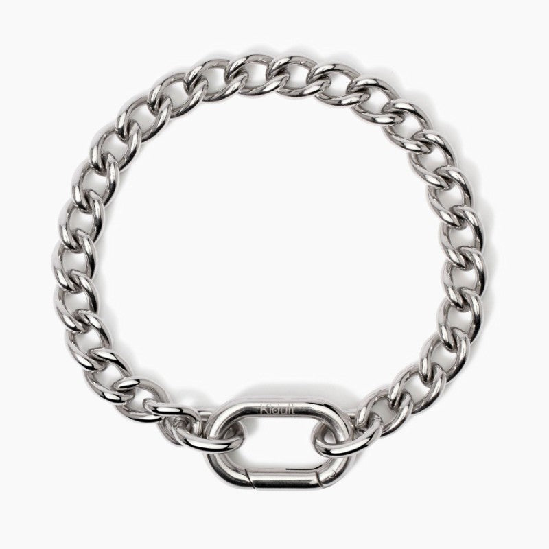 Bracciale da donna in acciaio con catena groumette Kidult 831033