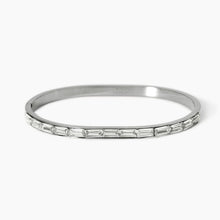 Carica l&#39;immagine nel visualizzatore di Gallery, Bracciale da donna rigido in acciaio e zirconi Kidult 831040
