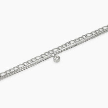 Cargar imagen en el visor de la galería, Bracciale da donna in acciaio con catene e ciondolo Style 31 Kidult 831067
