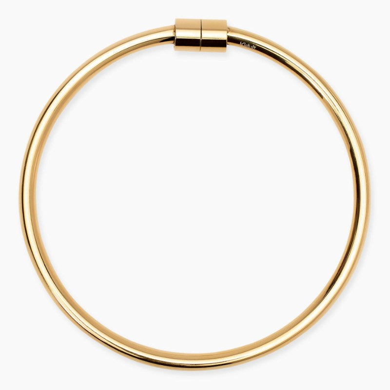 Bracciale da donna bangle in acciaio dorato Style 56 Kidult 831077