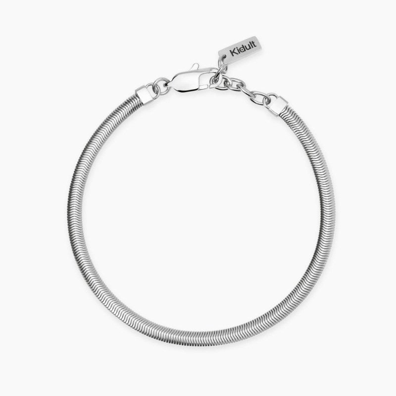 Bracciale da uomo in acciaio con catena snake Style 09 Kidult 831086