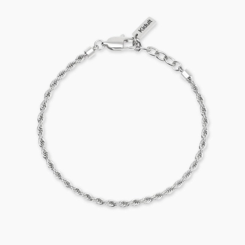 Bracciale da uomo in acciaio con catena corda Style 07 Kidult 831089