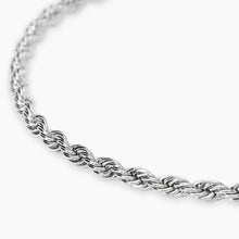 Carica l&#39;immagine nel visualizzatore di Gallery, Bracciale da uomo in acciaio con catena corda Style 07 Kidult 831089
