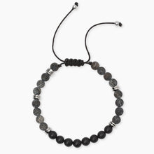 Carica l&#39;immagine nel visualizzatore di Gallery, Bracciale da uomo regolabile con pietre Style 33 Kidult 831090
