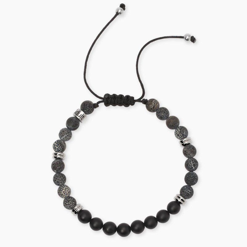 Bracciale da uomo regolabile con pietre Style 33 Kidult 831090