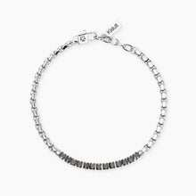 Carica l&#39;immagine nel visualizzatore di Gallery, Bracciale da uomo con catena veneta e cristalli Style 15 Kidult 831098
