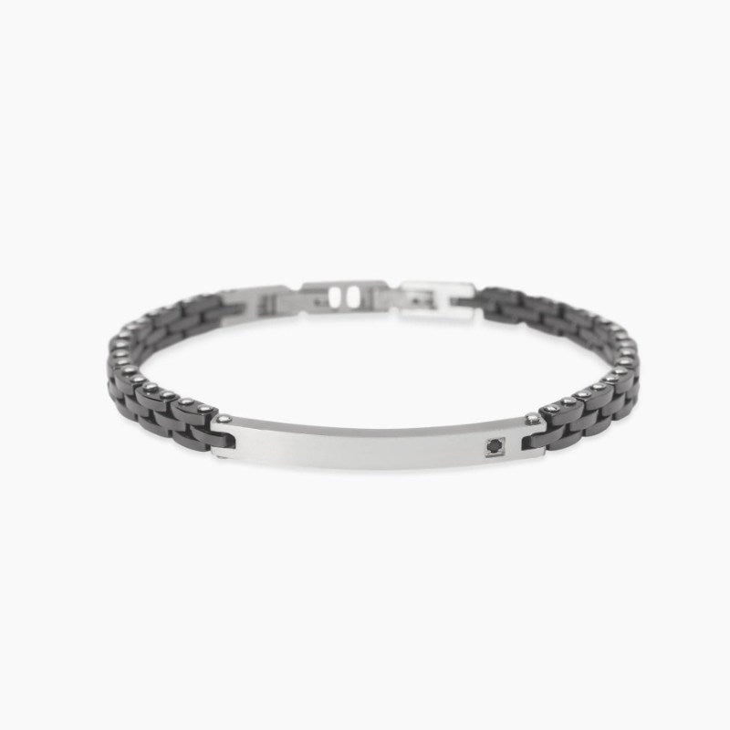 Bracciale da donna in ceramica con piastra centrale Style 22 Kidult 831116