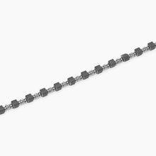 Carica l&#39;immagine nel visualizzatore di Gallery, Bracciale da uomo in acciaio ed ematite Style 26 Kidult 831123
